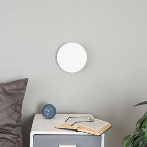 TK Lighting Nástěnné světlo Lunia New, bílá, Ø 20 cm