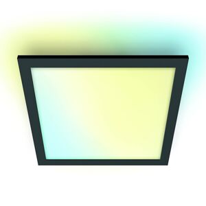 WiZ WiZ LED stropní světlo Panel, černá, 30x30 cm