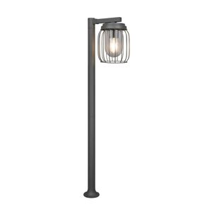 Trio Lighting Světlo na cestu Tuela, výška 100 cm, antracit/čiré provedení