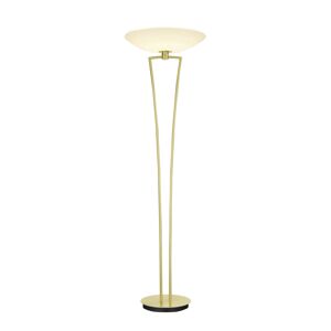 BANKAMP BANKAMP Lady LED stojací lampa, ZigBee, mosaz