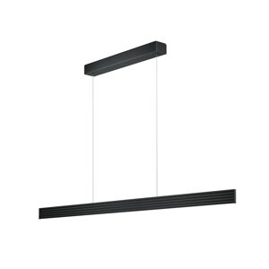 Knapstein LED závěsné světlo Fara, up/down délka 152cm černá