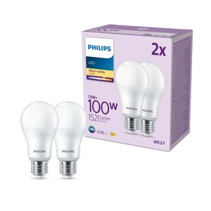 Philips Philips LED žárovka E27 13W 1521lm 2700K matná 2ks