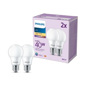 Philips Philips LED žárovka E27 4,9W 470lm 2700K matná 2ks