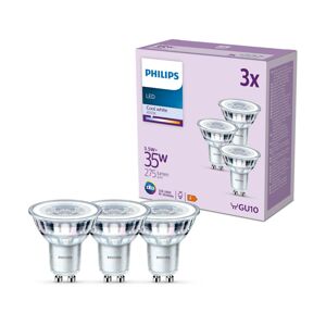 Philips Philips LED žárovka GU10 3,5W 275lm 840 čirá 36° 3