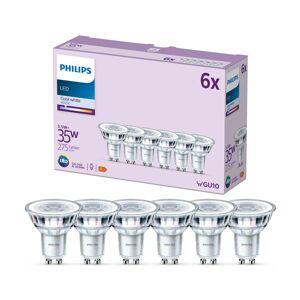 Philips Philips LED žárovka GU10 3,5W 275lm 840 čirá 36° 6