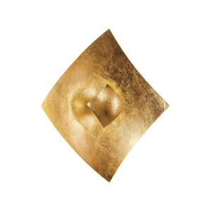 Kögl Nástěnné světlo Quadrangolo lístkové zlato 18x18cm