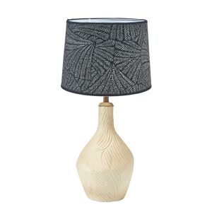 PR Home PR Home Hope stolní lampa Ø 35 cm béžová/černá