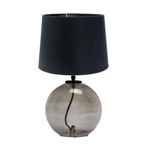 PR Home PR Home Jonna stolní lampa Ø25cm kouřová/černá