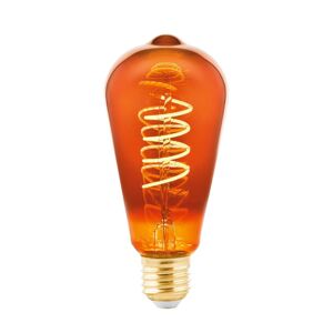 EGLO LED žárovka ST64 E27 4W 2 000 K filament měď