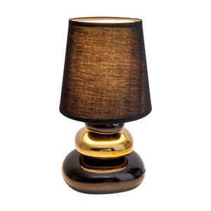 Näve Stolní lampa Stoney, keramika a textil