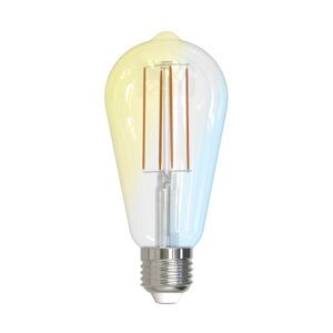 PRIOS Prios LED filament E27 ST64 7W, ZigBee, Tuya, čirá