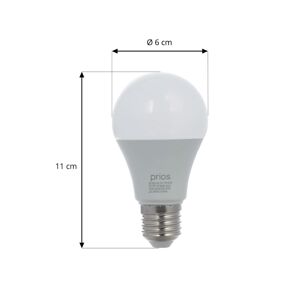 PRIOS Prios LED žárovka E27 A60 9W ZigBee Tuya RGBW mat