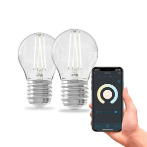 Calex Calex Smart LED E27 P45 4,5W filament CCT sada 2ks