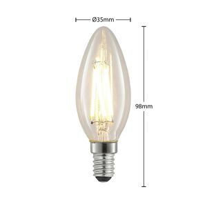 Arcchio LED žárovka filament E14 4W 827 svíčka dim 3ks