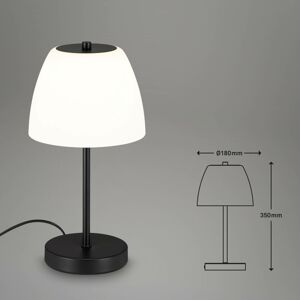 Briloner LED stolní lampa Masa s dotykovým stmívačem, černá