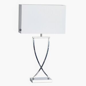 By Rydéns By Rydéns Omega stolní lampa chrom/bílá výška 69cm