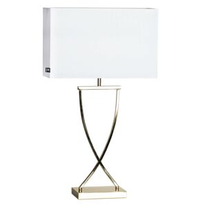 By Rydéns By Rydéns Omega stolní lampa mosaz/bílá výška 69cm