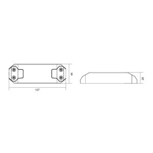 Deko-Light LED ovladač Basic DIM, CC, D70020UF/20W