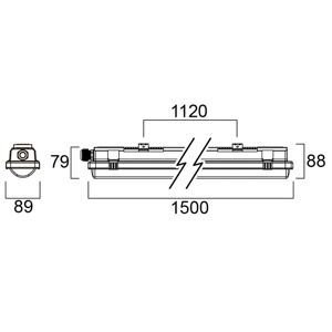 Sylvania Sylvania Resisto do vlhka1500 IP66 4 000K 30W