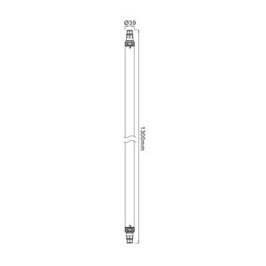 Deko-Light LED světlo do vlhka Tri Proof Slim délka 130 cm