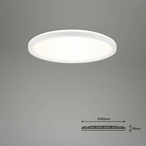 Briloner LED stropní světlo Slim S dim CCT bílá Ø 29 cm