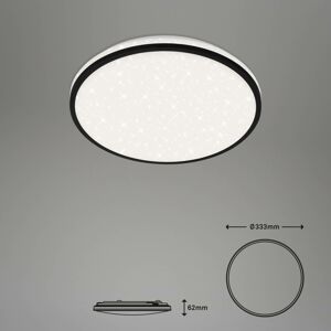 Briloner LED stropní světlo Ivy Sky S, hvězdný dekor, Ø33cm