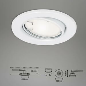 Briloner LED podhledové světlo Fit Move S CCT RGB, 3ks bílá