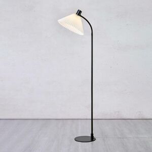Markslöjd Textilní stojací lampa Mira, černá