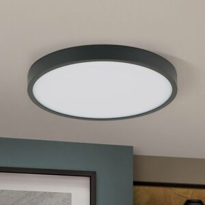 Orion LED stropní světlo Bully v černé, 3 000 K, Ø24cm