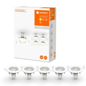 LEDVANCE LEDVANCE LED bodovka GU10 Recessed sada 5ks bílá