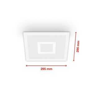 Telefunken LED panel Centerlight bílá remote CCT RGB 30x30cm