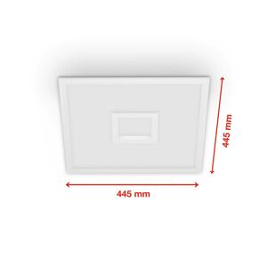 Telefunken LED panel Centerback CCT RGB 45x45cm bílá