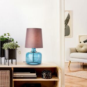 Brilliant Stolní lampa Hydra výška 57cm taupe/tmavě modrá