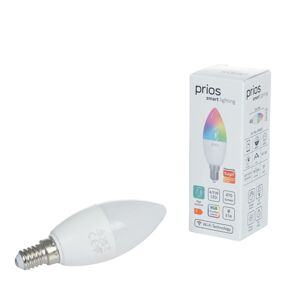 PRIOS Prios LED svíčka E14 4,9W RGBW WLAN matná, 2ks