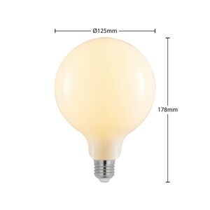 Arcchio LED žárovka E27 6W 2700K G125 stmívatelná opál 2ks