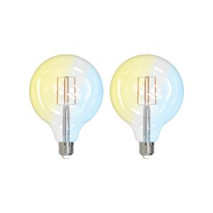 PRIOS Prios LED žárovka filament E27G125 7W WLAN čirá 2k