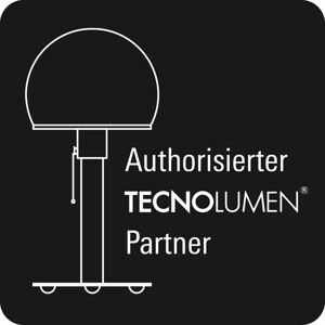 TECNOLUMEN TECNOLUMEN Walter Schnepel stolní lampa, červená