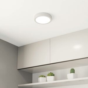 EGLO LED stropní svítidlo Fueva 5 IP44 3000K bílé Ø16cm