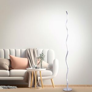 Leuchten Direkt LED stojací lampa Wave 3 000K 120cm ocel