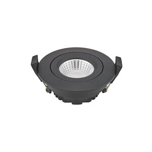 Sigor LED bodový podhled Diled, Ø 8,5 cm, 6 W, 3 000 K, černý