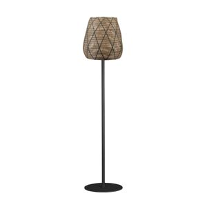 PR Home PR Home lampa na terasu Agnar Lollo, šedá, ratanový vzhled, 154 cm