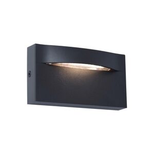 Viokef Venkovní nástěnné svítidlo LED Vita, tmavě šedé, 13,7 x 7,5 cm