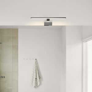 Nordlux Nástěnné svítidlo LED do koupelny Marlee, kov, chromový povrch, 50 cm, 3