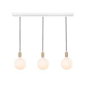 Tala Tala Triple Pendant Lineární, kov, opálové LED sklo