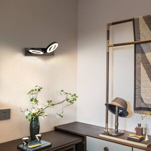 LEDVANCE LEDVANDE LED stropní reflektor Saturn, CCT, 2 světla dlouhý, černý