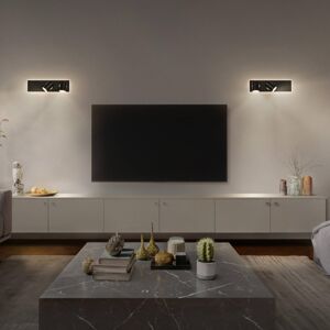 LEDVANCE LEDVANCE LED stropní reflektor Mars, 3 světla, 2 spoty, černý