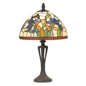 Artistar Stolní lampa Elanda v Tiffany stylu, 40 cm