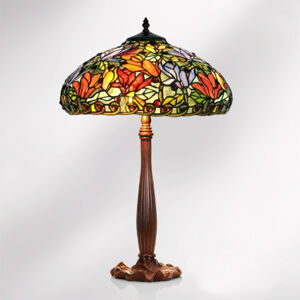 Artistar Stolní lampa Elaine v Tiffany stylu, výška 64 cm