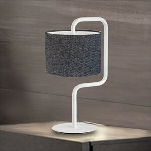 Artempo Italia Morfeo - látková stolní lampa antracitová