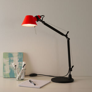 Artemide Artemide Tolomeo Micro Bicolor černá/korálová